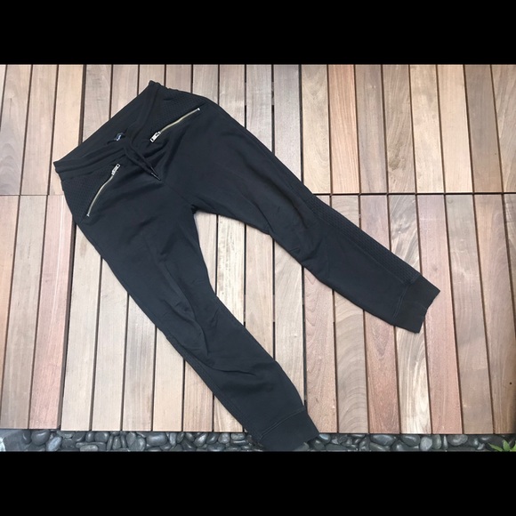 Diesel Other - DIESEL Black Joggers with Silver hardware